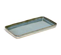 Serax Terres de Rêves plate 18x37 cm smokey blue