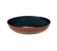 Serax Terres de Rêves plate 21 cm dark blue-rust