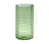 Serax Waves 01 vase 21 cm Green-clear