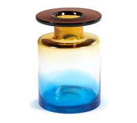 Serax Wind & Fire vase 27 cm blue-amber