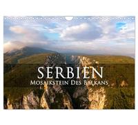 Serbia - a piece of the Balkan mosaic UK-Version (Wall Calendar 2026 DIN A4 Landscape), CALVENDO 12 Month Wall Calendar