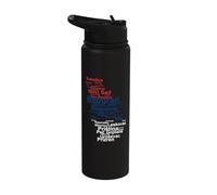 Serbia Outline, Srbija, Yugoslavia, Serbian Pride, Serbian Stainless Steel Insulated Water Bottle
