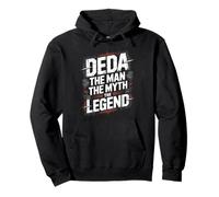 Serbian Granddad Serbian Grandpa Serbian Man The Myth Deda Pullover Hoodie