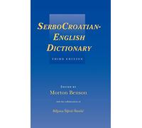 SerboCroatian-English Dictionary (SerboCroatian-English Dictionary 2 Volume Set)
