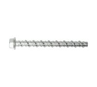 Serbolt Concrete Bolts - Hex/Flange Head M6 x 50mm 0856M490050 (Box 100)