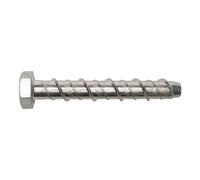 Serbolt Concrete Bolts - Hex Head M6 x 50mm 0855M490050 (Box 100)