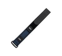 SERDAS 18mm 20mm Sports Waterproof Nylon Watch Strap，For Luminox Series Watches Replacement Band，Nylon Watch Strap For Seiko Watch Strap Replace(Black blue,22mm)