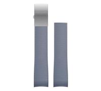 SERDAS For Longines Hydroconquest Diving V.H.P. Series Watchbands Natural Silicone Rubber Watch Strap For L3.781 L3.782 L3.783 Type Watch band(Grey)