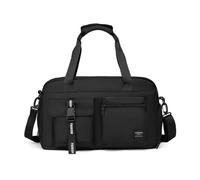 SERDAS Large Fitness Bag Sports Handbag Women Dry Wet Shoes Pocket Single Shoulder Crossbody Swimming Yoga Gym Travel Backpack Duffel(Black)