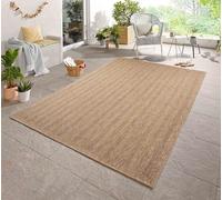 Desire Rugs Modern Herringbone Design Outdoor-indoor Rugs Jute 120x170cm, Gold