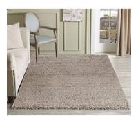 Serdim Rugs Living Room Shaggy Area Rugs, Polypropylene, L.Beige, 120x170cm(4'x5'6)