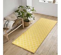 Serdim Rugs Washable Door Mat Kitchen Mats Non Slip Trellis Design Hall Runner- Indoor Door Mat - Hallway-Passage Corridor Doormats - Floor Mat