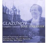 SEREBRIER/PINE/YANG/CHISSON/SEROV/+- COMPLETE CONCERTOS 2 CD NEW GLASUNOW