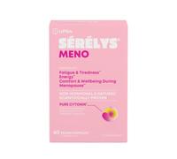 Sérélys MENO Menopause Supplement for Women, Non-Hormonal, 60 Capsules | with Pure CyTonin® Pollen Extract, for Sleep, Fatigue and Hot Flushes Relief, Vegan, 2 Months Supply