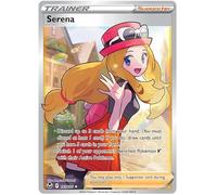 Serena 193/195 Rare Ultra Pokemon Card (SWSH Silver Tempest) + 1x TitanCards® Toploader