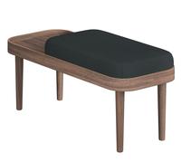 Serena Bench Bench dark stained oak novoform Dusty rose - 5710435933020