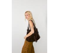 Serena Cinched Shoulder Bag at Free People in Espresso - female