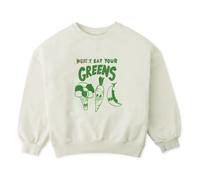 Serena Eat Your Greens sweatshirt White 6 years