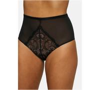 Serena Lace Knickers black/skintone
