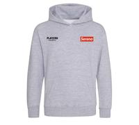 Serena Williams Logo Kids Hoodie - Gray / 5-6 years
