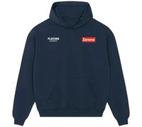 Serena Williams Logo Men's Hoodie - Navy / L