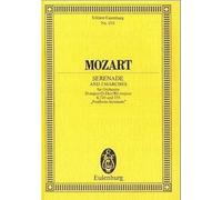 Serenade and 2 Marches for Orchestra in D Major KV 320 & KV 355 'Posthorn Serenade'. Miniature Score