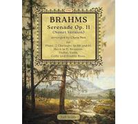 Serenade No. 1 in D Op. 11 Score only [Nonet version] (fl, 2 cls in B flat and A, hn in F, bn, vn, va, vc ,db. Score ONLY.) Johannes Brahms arr. C M M Nex, Clifton Edition C790 (Previously PP646S)