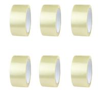 SERENA'S® Clear Packing Tape Heavy Duty Transparent Tape 6 Rolls (1.88 Inch x 328 Feet) Ultra Strong Adhesive Tape for Wrapping, Sealing, Moving & General Packaging, Durable & Tear-Resistant