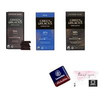 SERENA'S ® Green and Black's Organic Chocolate Best for Gift Collection | Christmas Collection With Lovely Treat Leonidas and Thank you card (90g)