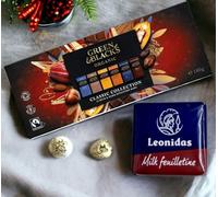 SERENA'S ® Green and Black's Organic Chocolate Best for Gift Collection | Christmas Collection With Lovely Treat Leonidas and Thank you card