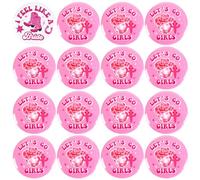 Serencatcher Last Rodeo Bachelorette Decorations, 16pcs Cowgirl Bachelorette Party Favors Let's Go Girls i Feel Like a Bride Button Pins for Bridal and Bridesmaid Western Cowgirl Bachelorette Party