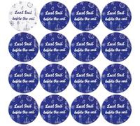 Serencatcher Last Sail Before the Veil Bachelorette Button Pins Set, 16 Pcs Nautical Bachelorette Party Favors Bride Bridesmaid Badges Blue White for Nautical Theme Hen Party Bridal Shower Accessories