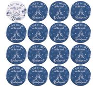 Serencatcher Last Toast on the Coast Bachelorette Pins, 16Pcs Last Toast on the Coast Bride and Bridesmaid Pins Team Bride Accessories Gifts for Women Beach Bachelorette Bridal Shower Party Favors