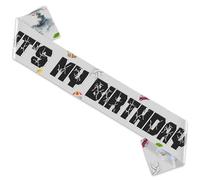 Serencatcher Tornado Birthday Party Decorations for Boys Girls, Cartoon Tornado Themed It's My Birthday Sash with Printing Letters for Kids Tornado Birthday Party Favors Supplies Gifts