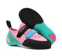 SerendipitousWhisper Boy's Girl's Rock Climbing Shoes For Youth,Indoor Boulderin Sports Shoes,Breathable Non-Slip Gym Sport Shoes,Quick On/Off,Suitable For Teenagers