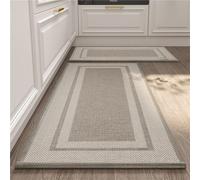 SerendipitousWhisper Kitchen Mats Large,Woven Kitchen Rug,Kitchen Floor Mat,Kitchen Runner Non Slip Super Absorbent Kitchen Mat Runner Rug For Sink,Kitchen,Hallway,Laundry Room