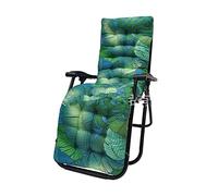 SerendipitousWhisper Sun Lounger Cushion Pad Thick Replacement Sunbed Cushion Anti Slip Recliner Cushions Only Lounge Chair Pads For Patio Garden Indoor Outdoor Holiday Relaxer(Not Including Chair)