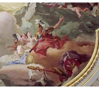 SERENDIPITP Abstract Painting Mural Print Picture Wall Decor Painting Apotheosis of the Spanish Monarchy Fresco Detail of by Battista Tiepolo Vintage Wall Artwork for Home Decor 60x90cm