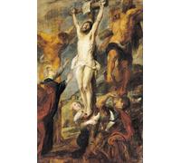 SERENDIPITP Abstract Painting Mural Print Picture Wall Decor Painting Christ Between the Two Thieves by Peter Paul Rubens Vintage Wall Artwork for Home Decor 60x90cm