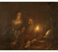 SERENDIPITP Abstract Painting Mural Print Picture Wall Decor Painting Etienne Van Den Bergh Falsely Accused of Treason by Petrus Van Schendel Vintage Wall Artwork for Home Decor 60x90cm