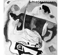 SERENDIPITP Abstract Painting Mural Print Picture Wall Decor Painting Improvisation by Wassily Kandinsky Vintage Wall Artwork for Home Decor 60x90cm