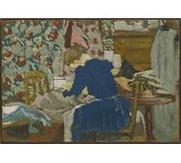 SERENDIPITP Abstract Painting Mural Print Picture Wall Decor Painting Interior by Edouard Vuillard Vintage Wall Artwork for Home Decor 60x90cm