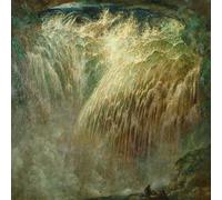 SERENDIPITP Abstract Painting Mural Print Picture Wall Decor Painting la cascata Sidney H. Sime Vintage Wall Artwork for Home Decor 60x90cm