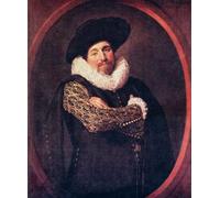 SERENDIPITP Abstract Painting Mural Print Picture Wall Decor Painting Portrait of a Man Frans Hals Vintage Wall Artwork for Home Decor 60x90cm