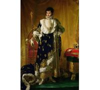 SERENDIPITP Abstract Painting Mural Print Picture Wall Decor Painting Portrait of Bonaparte King of Westphalia by Baron François Pascal Simon Gérard Vintage Wall Artwork for Home Decor 60x90cm