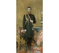 SERENDIPITP Abstract Painting Mural Print Picture Wall Decor Painting Portrait of Emperor Nicholas Ii by Ilya Efimovich Repin Vintage Wall Artwork for Home Decor 60x90cm
