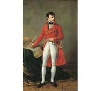 SERENDIPITP Abstract Painting Mural Print Picture Wall Decor Painting Portrait of Napoleon Bonaparte Full-length As First Consul by Antoine Jean Gros Vintage Wall Artwork for Home Decor 60x90cm