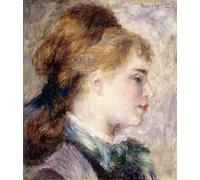 SERENDIPITP Abstract Painting Mural Print Picture Wall Decor Painting Portrait of Nina Lopez by Pierre Auguste Renoir Vintage Wall Artwork for Home Decor 60x90cm