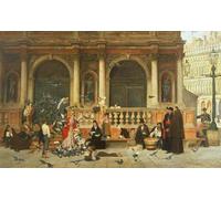 SERENDIPITP Abstract Painting Mural Print Picture Wall Decor Painting St Mark's Adolf Echtler Vintage Wall Artwork for Home Decor 60x90cm