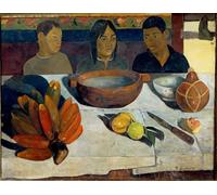 SERENDIPITP Abstract Painting Mural Print Picture Wall Decor Painting the Meal or Bananas by Paul Gauguin Vintage Wall Artwork for Home Decor 60x90cm
